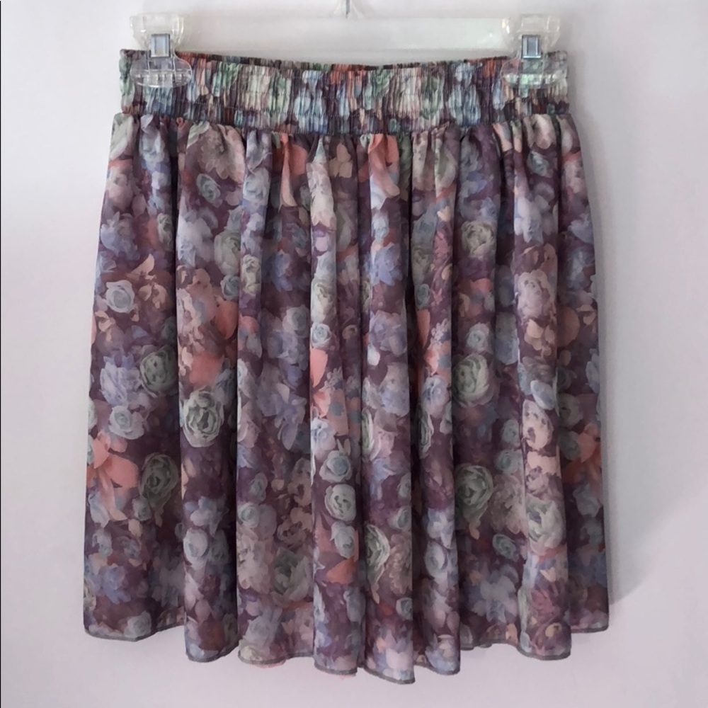Chiffon floral mini